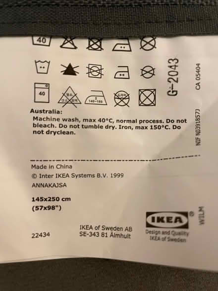 Photo of free 2 pairs of long IKEA curtains (Heaton Chapel SK4) #1