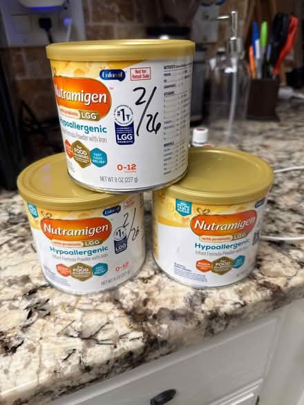 Photo of free 3 8oz cans Nutramigen Formula (Casselberry) #1