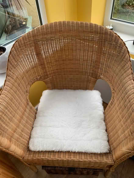 Photo of free Wicker Chair (Preston Grange NE30) #1