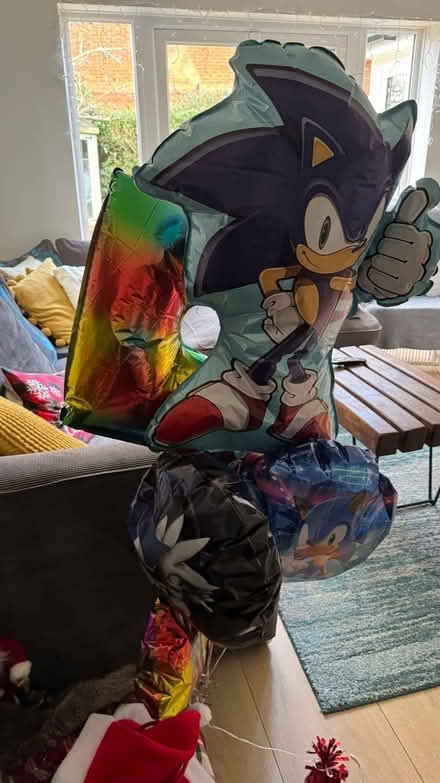 Photo of free Sonic and 5 balloons (Kings Hill) #1