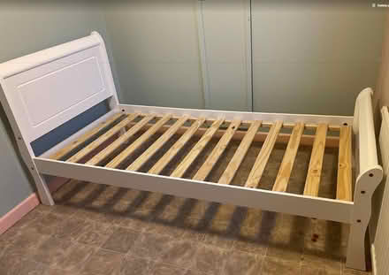 Photo of free Single bed frame (Little Whelnetham) #1