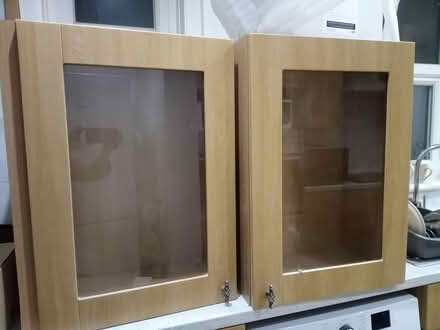 Photo of free 2 kitchen wall cupboards (Near Horsham Station) #1