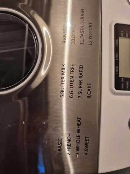 Photo of free Breadmaker (CO10 near Glemsford) #3