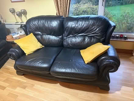 Photo of free Leather 3 Piece Suite (Ballygarvan area) #2