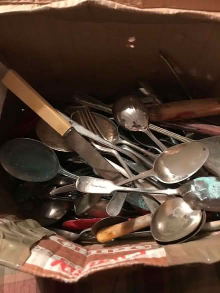 Photo of free Box of very old cutlery (Oswestry SY11) #1