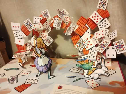 Photo of free Alice in Wonderland Folding book for children (Primrose LA1) #2