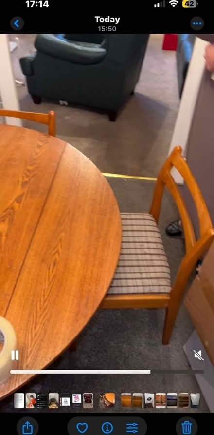 Photo of free dining table (bradford BD5) #1