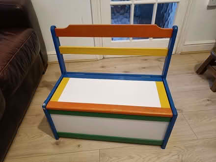 Photo of free Child's handmade storage bench (California DE22) #4