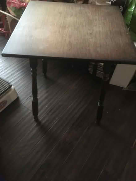 Photo of free Square wooden tables x 3 (Aylesford, Kent, ME20) #1