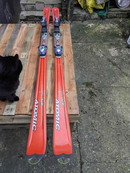 Photo of free 3 pairs of Skis with bindings (New / East Barnet) #1