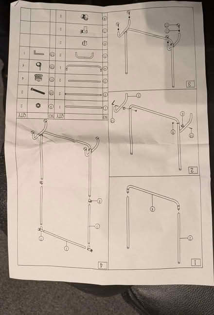 Photo of free Self assembly clothes rack (Ruislip HA4) #1