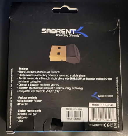 Photo of free Bluetooth 4.0 USB Adapter (Northridge) #2