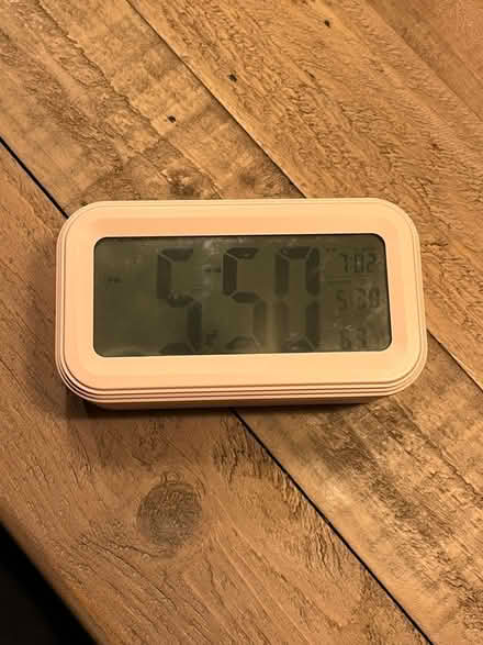 Photo of free Pink digital clock (Levenshulme M19) #1