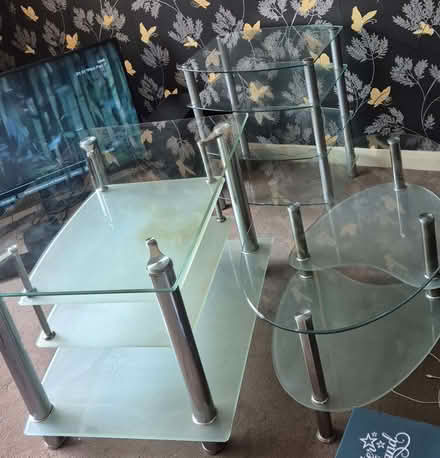 Photo of free Glass lounge furniture set (Seaford BN25) #1