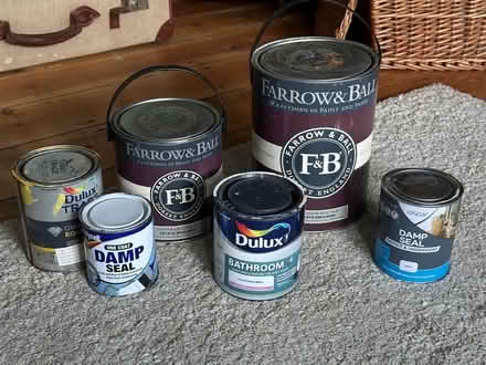 Photo of free Various paints. Half full or more (Widcombe BA2) #1