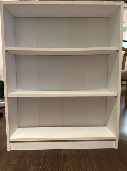 Photo of free Small white bookshelf (Goodge Street W1) #1