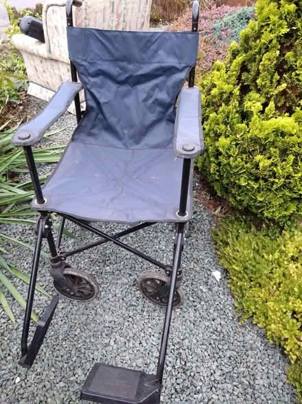 Photo of free Folding wheelchair (Shelton Lock DE24) #1