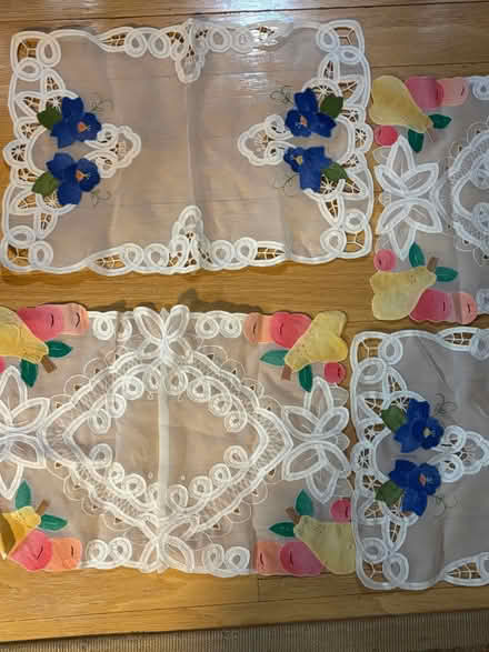 Photo of free Four White Table placemats. New (North York Civic Centre) #1