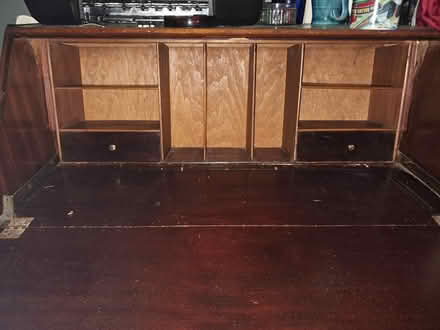 Photo of free Vintage wooden bureau (Grangetown, Cardiff, CF11) #1