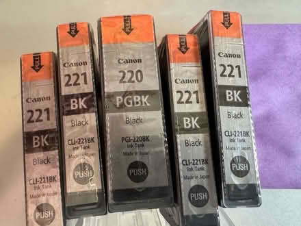 Photo of free Canon black ink (Saratoga) #1