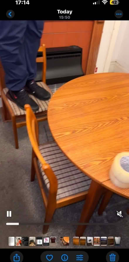 Photo of free dining table (bradford BD5) #3