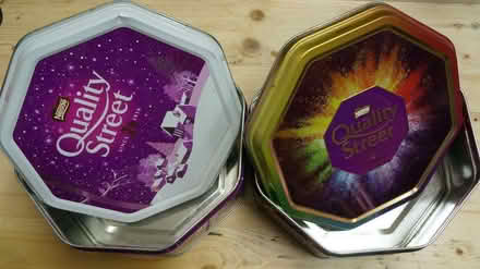 Photo of free Octagonal empty tins (sweet tins) (Levenshulme M12) #2