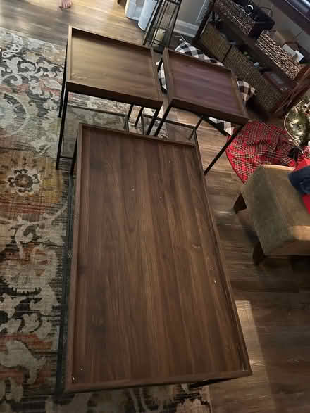 Photo of free (1) coffee table (2) side tables (Catonsville) #1