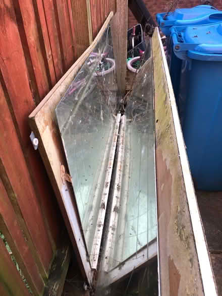 Photo of free 2 Wardrobe mirror doors (OL8 2XQ) #2