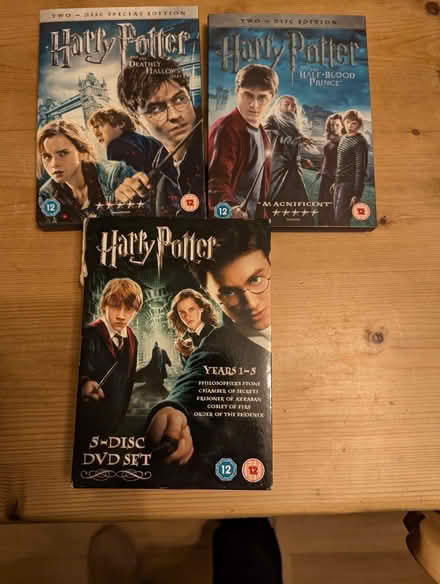 Photo of free Harry Potter DVDs (Baldock) #1