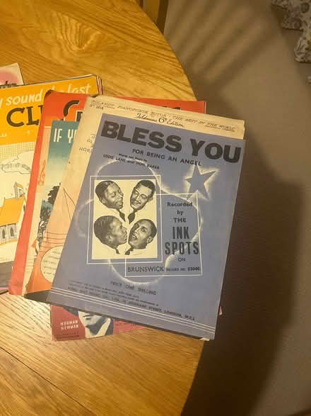 Photo of free Old piano sheet music (Oakwood DE21) #1