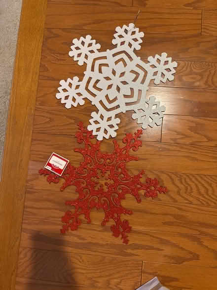 Photo of free holiday snowflake decorations (Wheaton, MD) #1
