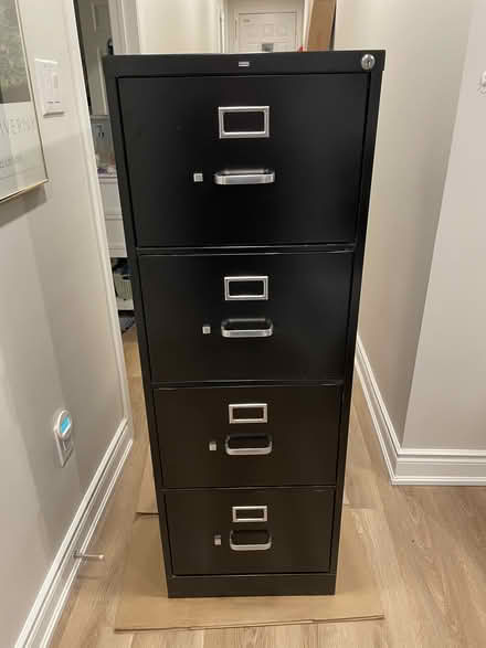 Photo of free Filing Cabinet, Legal Size, no keys (Etobicoke ON) #1