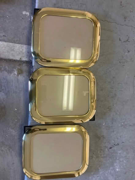 Photo of free 3 brass frames 9 x11 (Tucson) #1