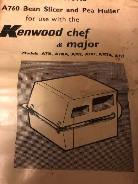 Photo of free Kenwood Bean slicer attachment (Great Meols CH47) #2
