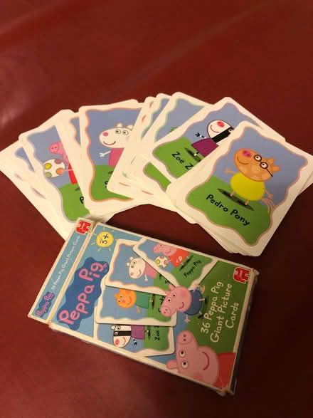 Photo of free Peppa Pig playing cards (Great Meols CH47) #1