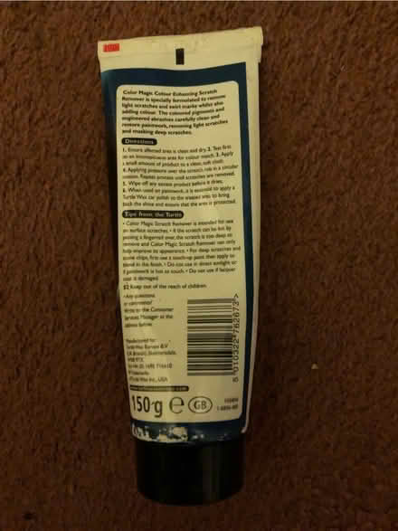 Photo of free Shades of blue Turtlewax Colour Magic 150g (Marston OX3) #2