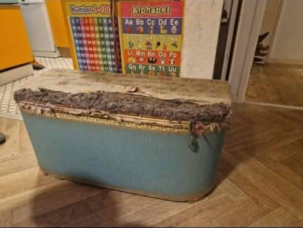 Photo of free Lloyd Loom Ottoman (BN2) #1