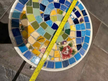Photo of free Mosaic Mini Table / Plant Holder (Esher KT10) #3