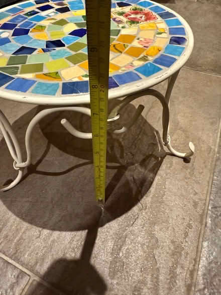 Photo of free Mosaic Mini Table / Plant Holder (Esher KT10) #4