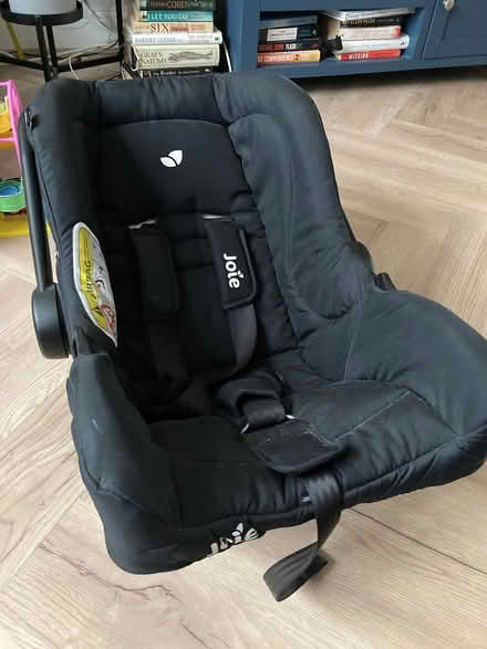 Photo of free Newborn car seat used once (Woodside) #1