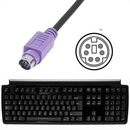 Photo of Keyboad with old-type plug (Havant PO9) #1