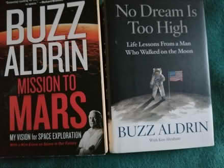 Photo of free Two Buzz Aldrin books (Worcester) #1
