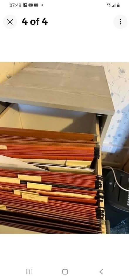 Photo of free The drawer filling cabinet pale grey modern (Earwig Corner BN7) #2