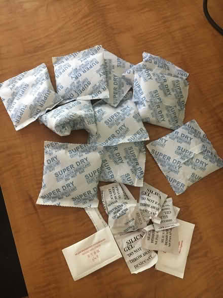 Photo of free Silica desiccant packets (Hastings-on-Hudson) #1