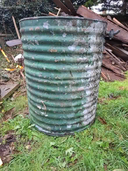 Photo of free Metal waterbutt with lid (Lye Valley OX4) #1