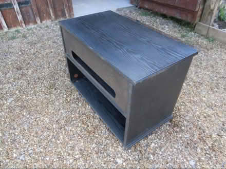 Photo of free TV base unit with cupboard under (Westdean BN25) #2
