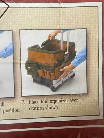Photo of free Bucket Boss Rolling Tote (Arlington) #2