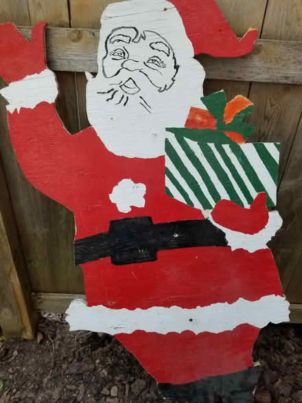 Photo of free Plywood Santa cutout (Hunt Club) #2