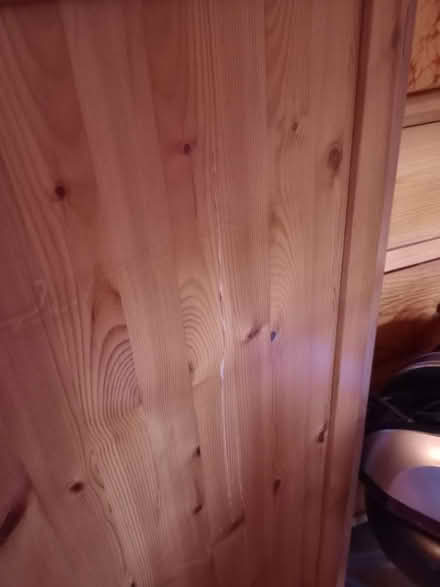 Photo of free Ikea wooden armoire/TV cabinet (Ditmas park) #1