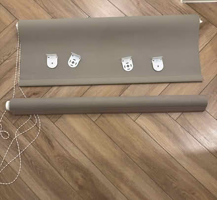 Photo of free Pair of beige roller blinds (SE1) #1